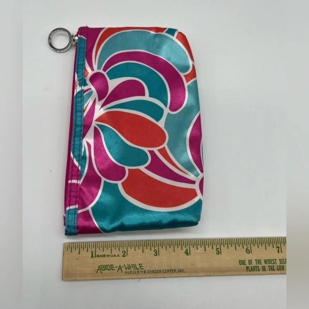 Contents by Allegro colorful cosmetic zipper pouch